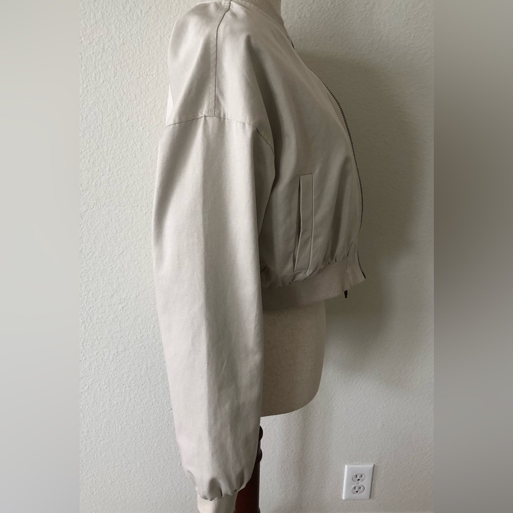 NORDSTROM + EDIKTED - Crop Bomber Jacket - Picture 5 of 15